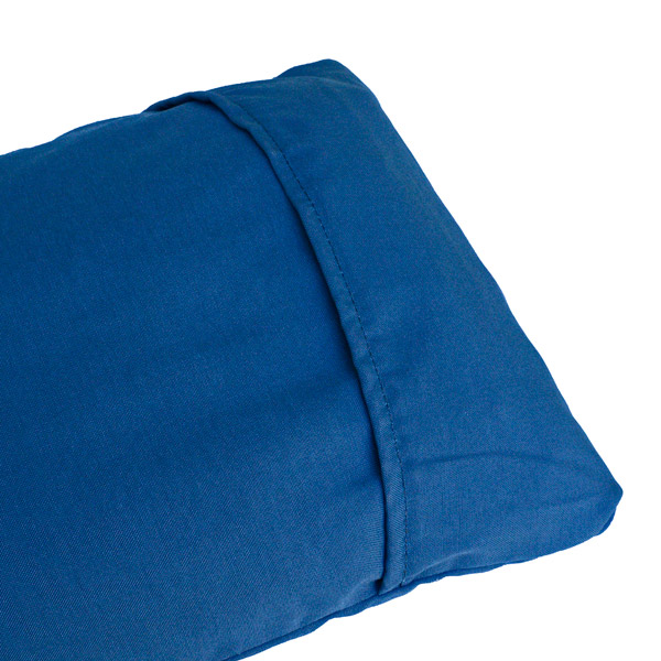 Blue Deluxe Hammock Pillow Detail