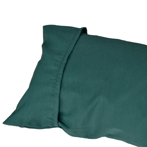 Dark Green Deluxe Hammock Pillow Detail