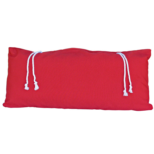 Red Deluxe Hammock Pillow Back