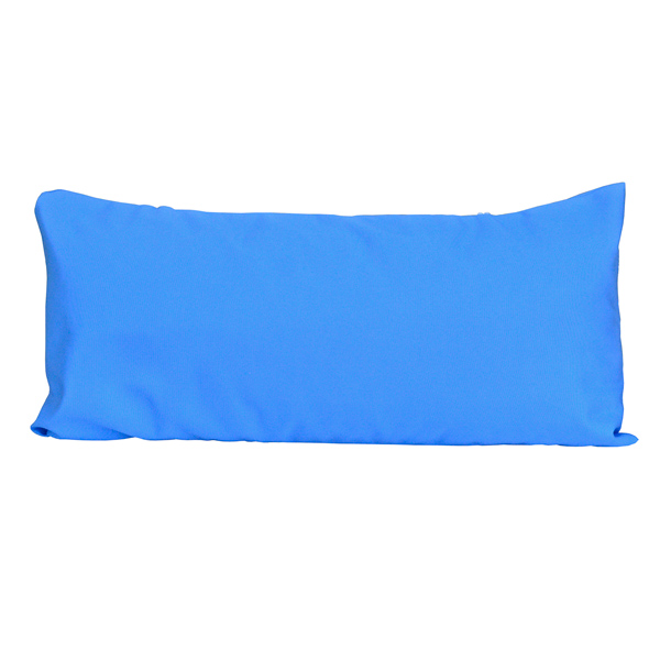 Blue Deluxe Sunbrella Hammock Pillow Front