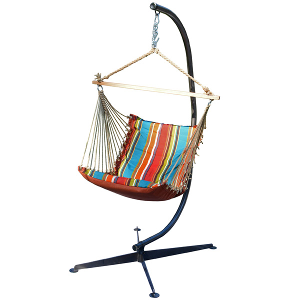Hanging Soft Comfort Chair on Stand