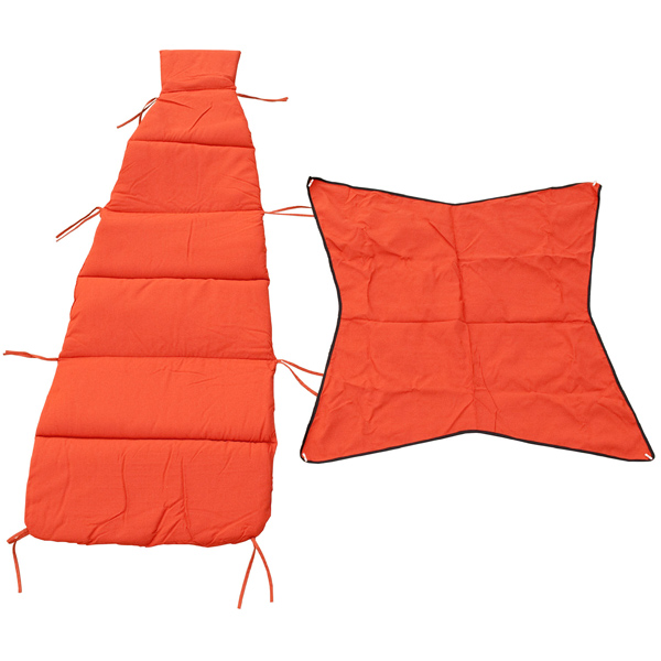 Orange Cloud-9 Cushion and Canopy Set