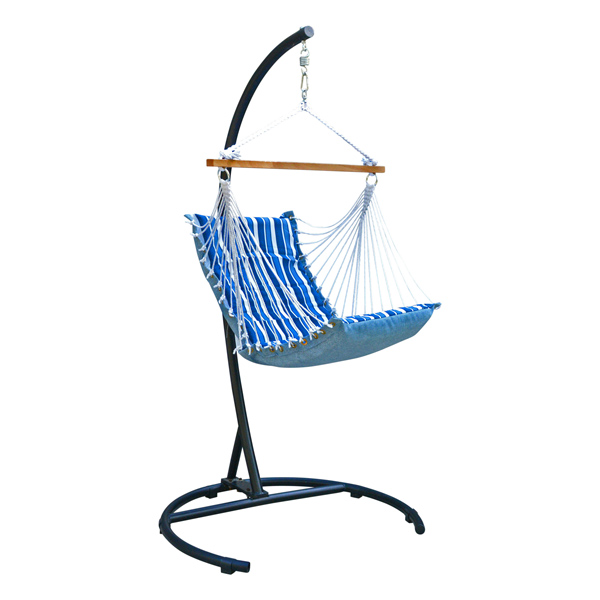 Soft Comfort Cushion Hanging Chair on Stand