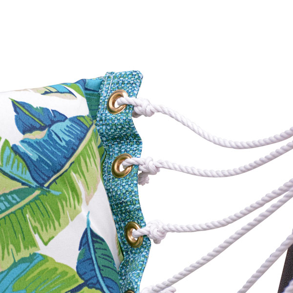 Hammock Rope, Grommet and Fabric Detail