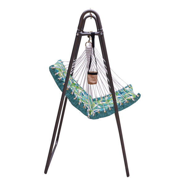 Soft Comfort Swing Chair Side With Stand Side