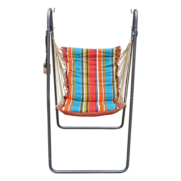 Soft Comfort Swing Chair With Stand Front