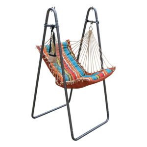 Soft Comfort Swing Chair With Stand Side